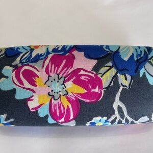 Vera Bradley Floral Sunglasses Case - Pink and Blue/ Brand New.!!